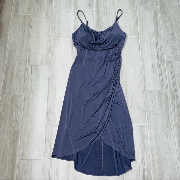 Guess Dresses & Skirts - Guess Sleeveless Cowl Neck High-Low Tulip Hem Dress Size 6 - Flawed